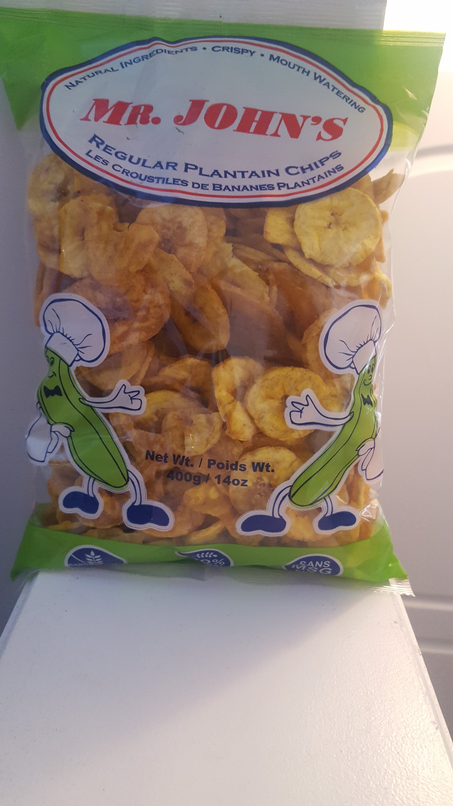 Unripe plaintain Chips big size