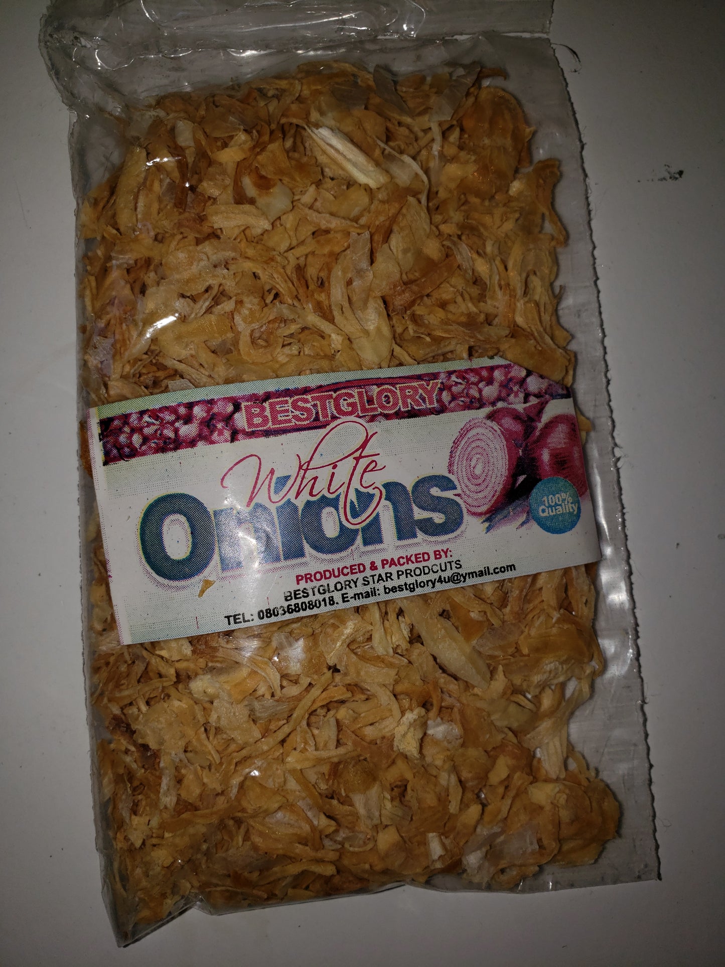 Dried onion