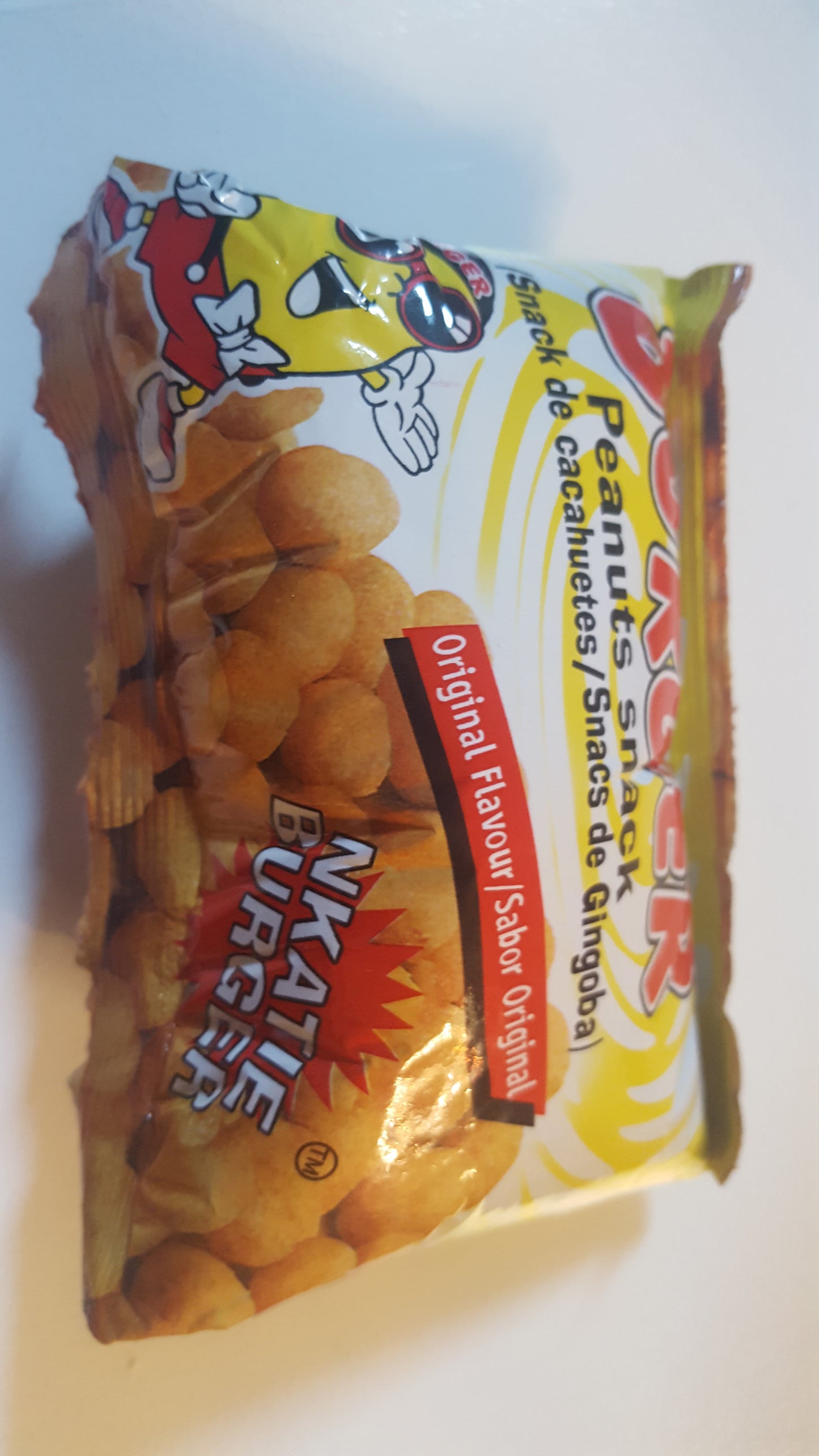 Burger peanuts sack