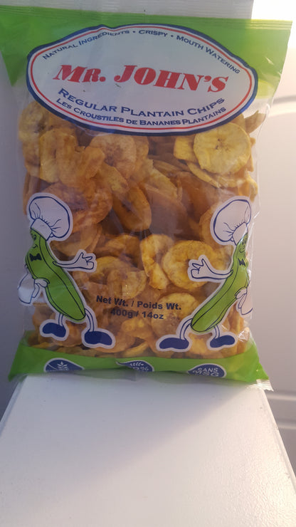 Unripe plaintain  Chips big size