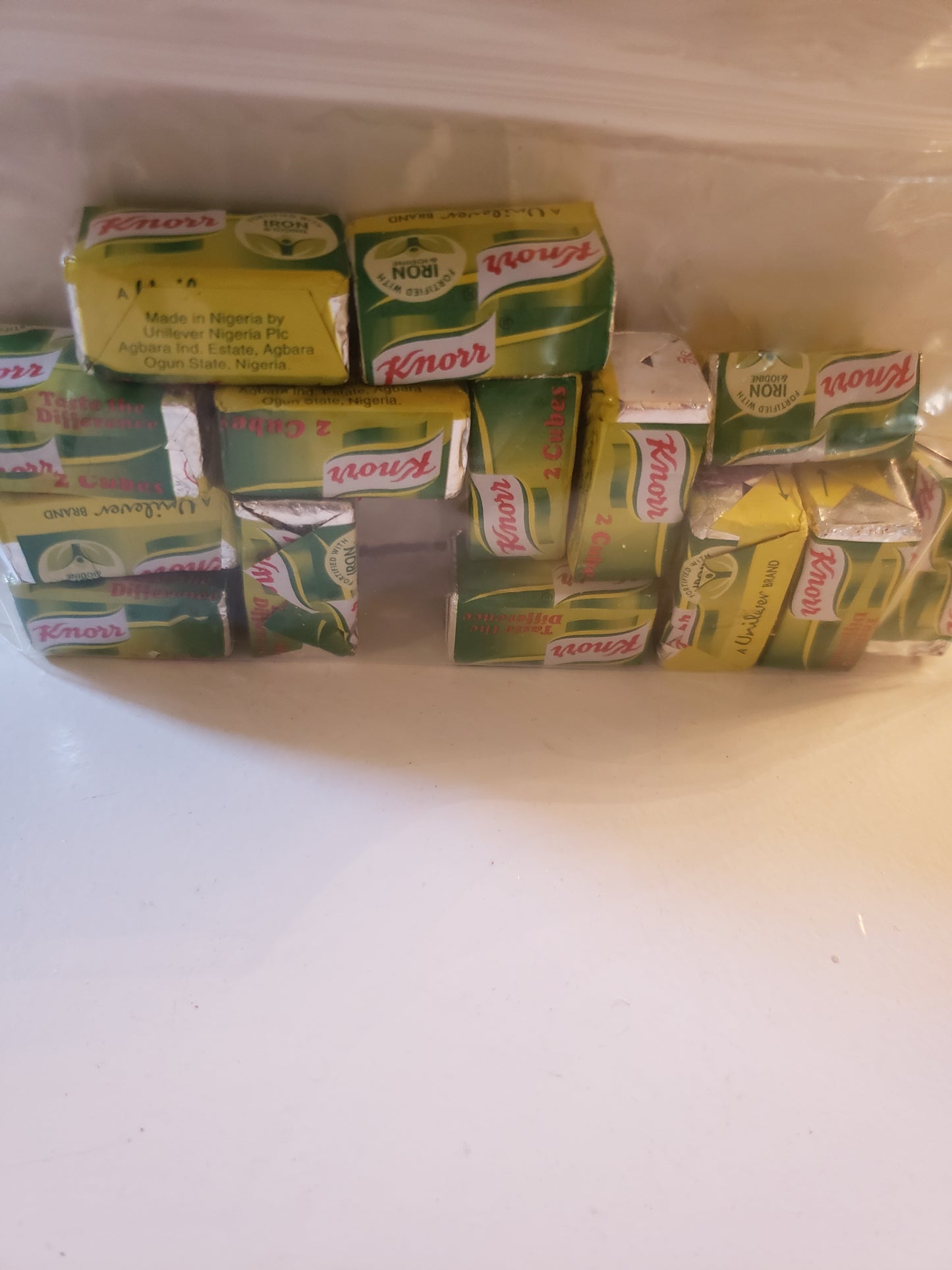 Knorr beef in small packs