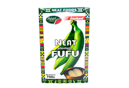 Neat Plaintain Fufu