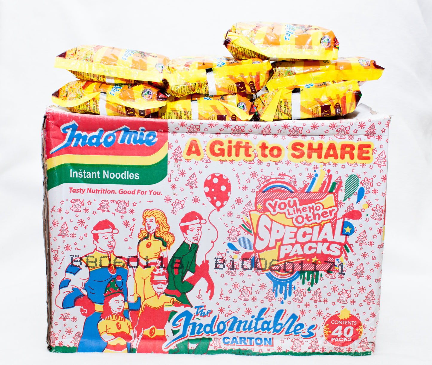 Box of Indomie Noodles