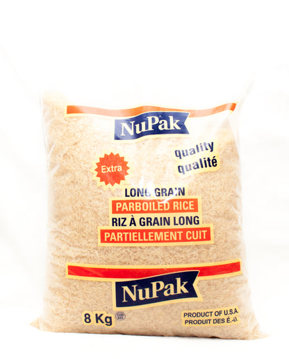 Long Grain Parboiled Rice 8kg
